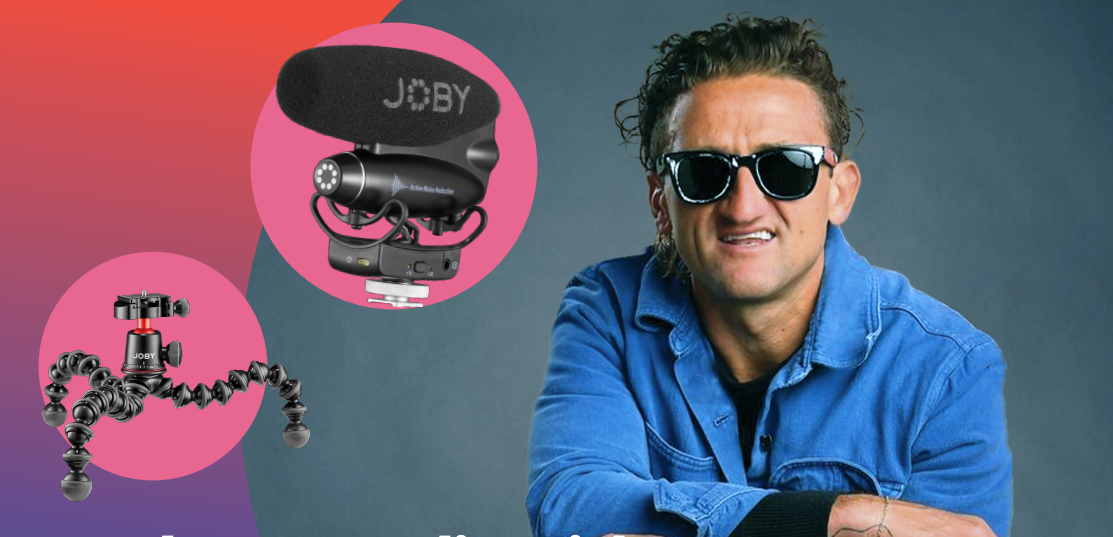 Casey Neistat - that bow tie is a clip on