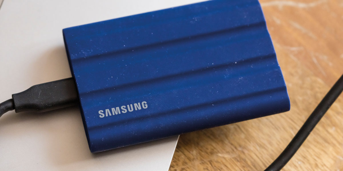 Samsung T7 Shield—One of the Best Portable SSDs Made Rugged
